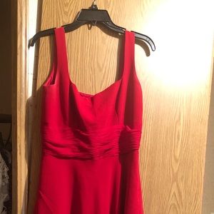 Ladies red dress